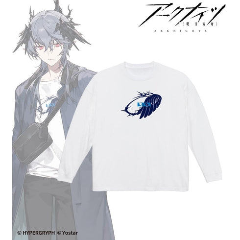 『アークナイツ』ロゴス ショッピングver. 着用BIGシルエットロングTシャツユニセックス